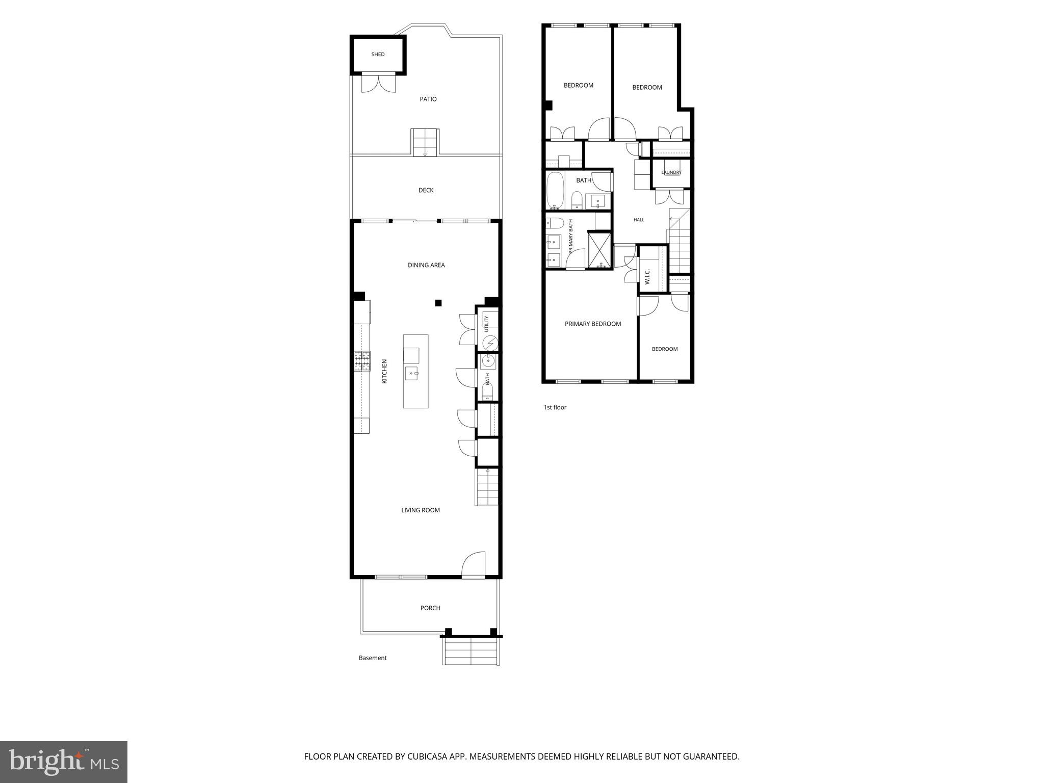 1705 Bay Street Southeast Washington, DC 20003 - Photo 29 of 29 a picture of a floor plan