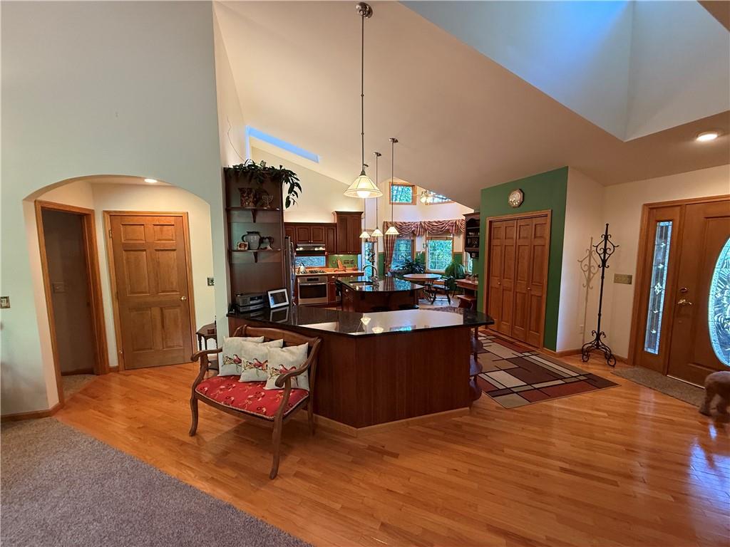 181 View Street Indiana, PA 15701 - Photo 12 of 34 a living room with furniture a flat screen tv and a table