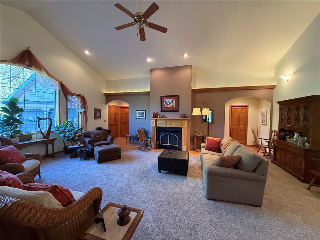 181 View Street Indiana, PA 15701 - Photo 16 of 34 a living room with furniture and a fireplace