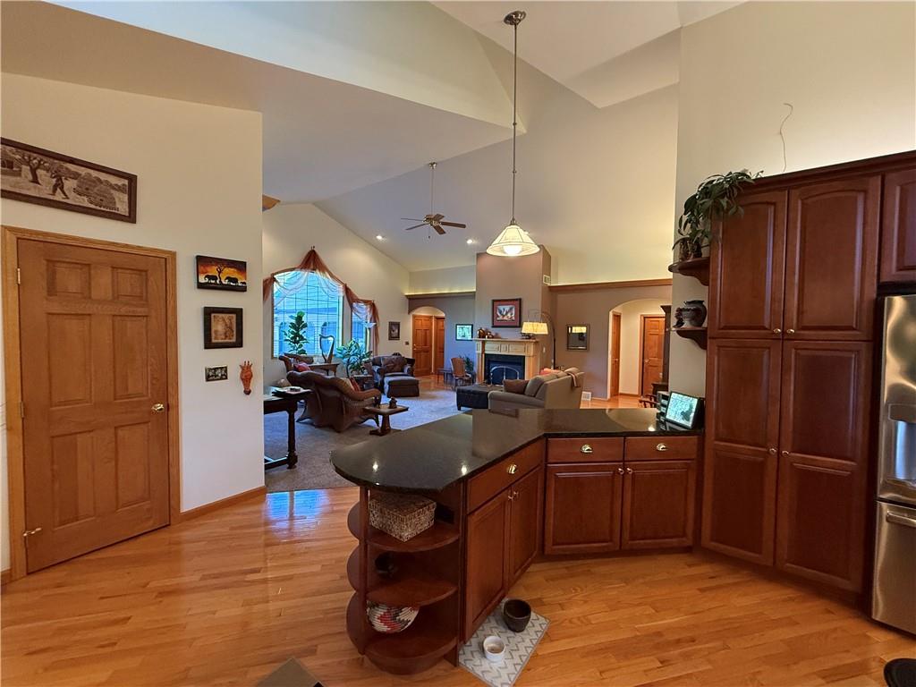 181 View Street Indiana, PA 15701 - Photo 19 of 34 a kitchen with a sink appliances and cabinets