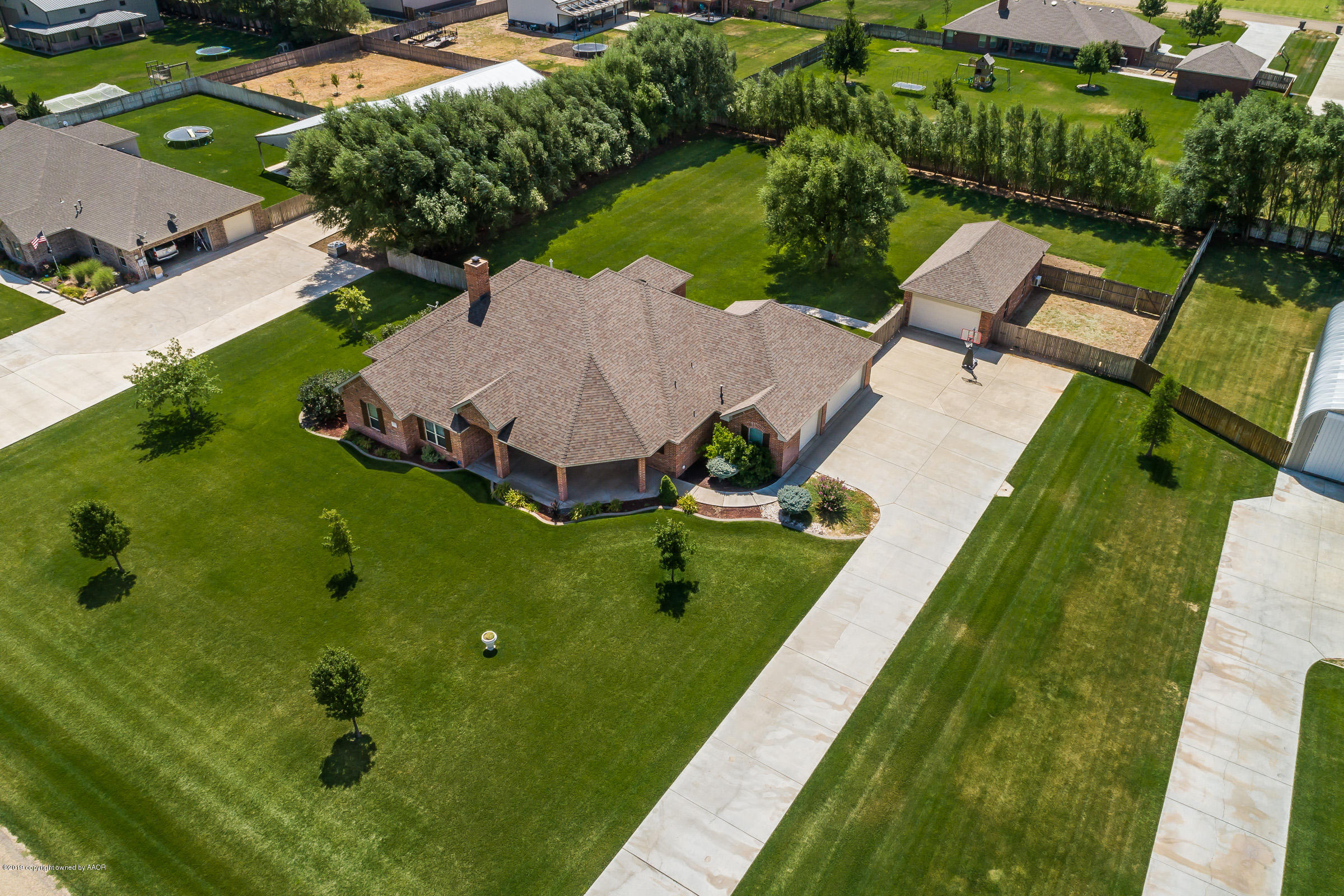 19351 Winding River Road Amarillo, TX 79119 - Photo 4 of 35 035_Aerial 04