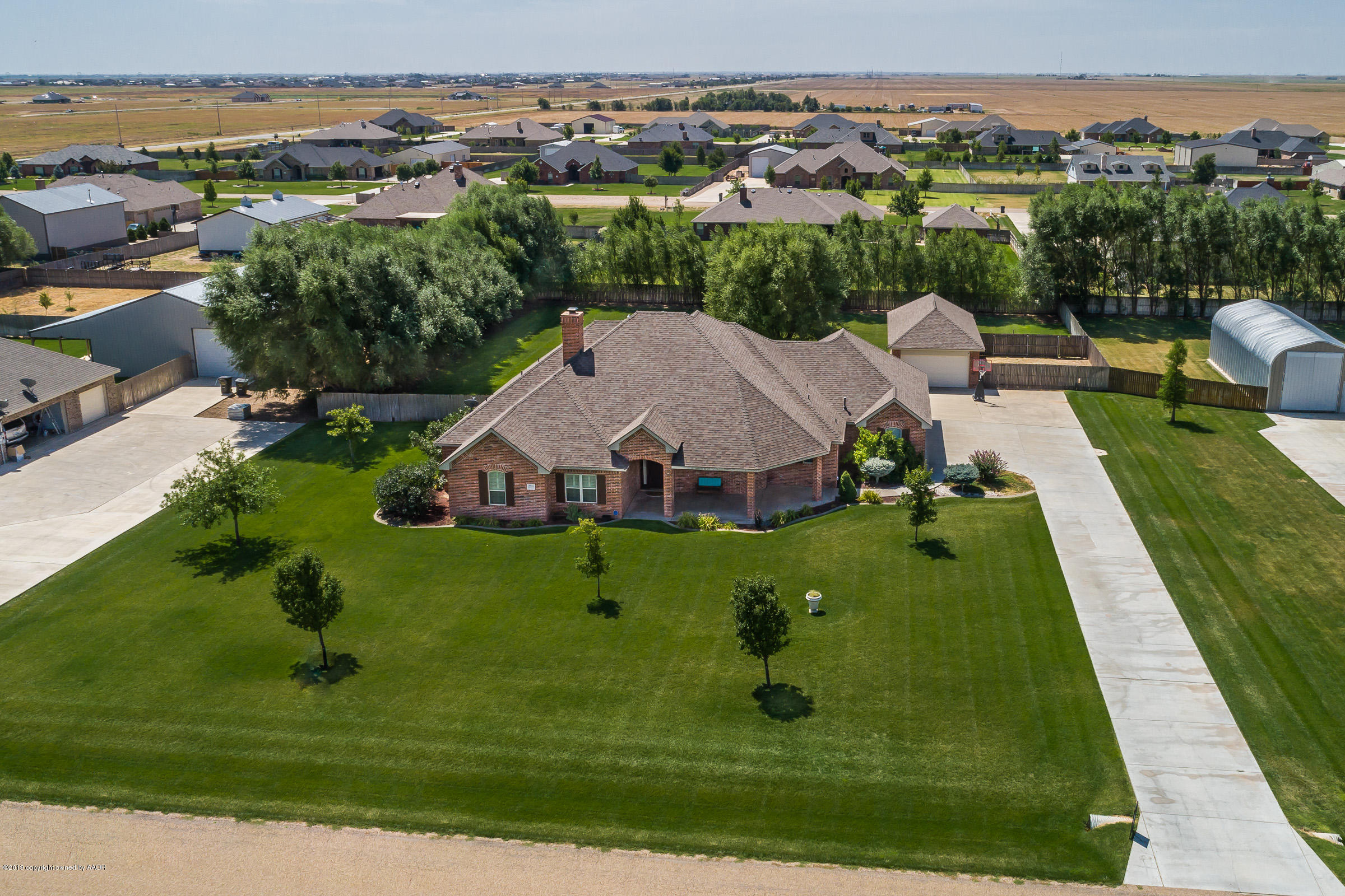 19351 Winding River Road Amarillo, TX 79119 - Photo 5 of 35 034_Aerial 03