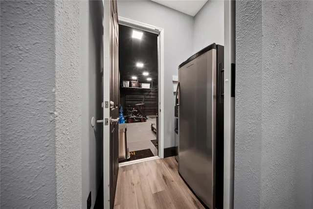 a bed room with a bed and a window