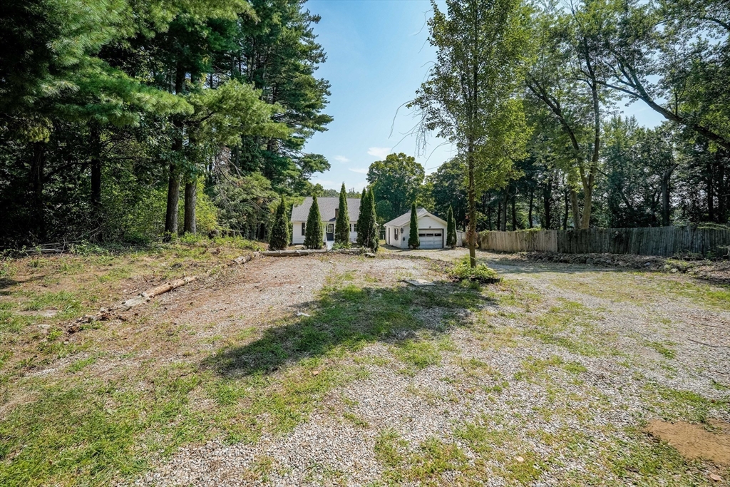 61 West Street Ludlow, MA 01056 - Photo 21 of 29 a backyard of a house with lots of green space