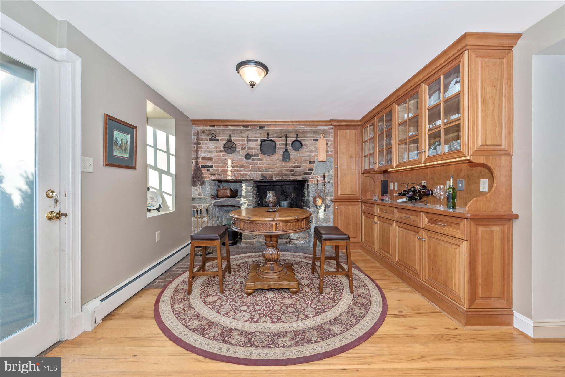 6415 Green Valley Road New Market, MD 21774 - Photo 15 of 98 Eat In Kitchen with brick Fireplace