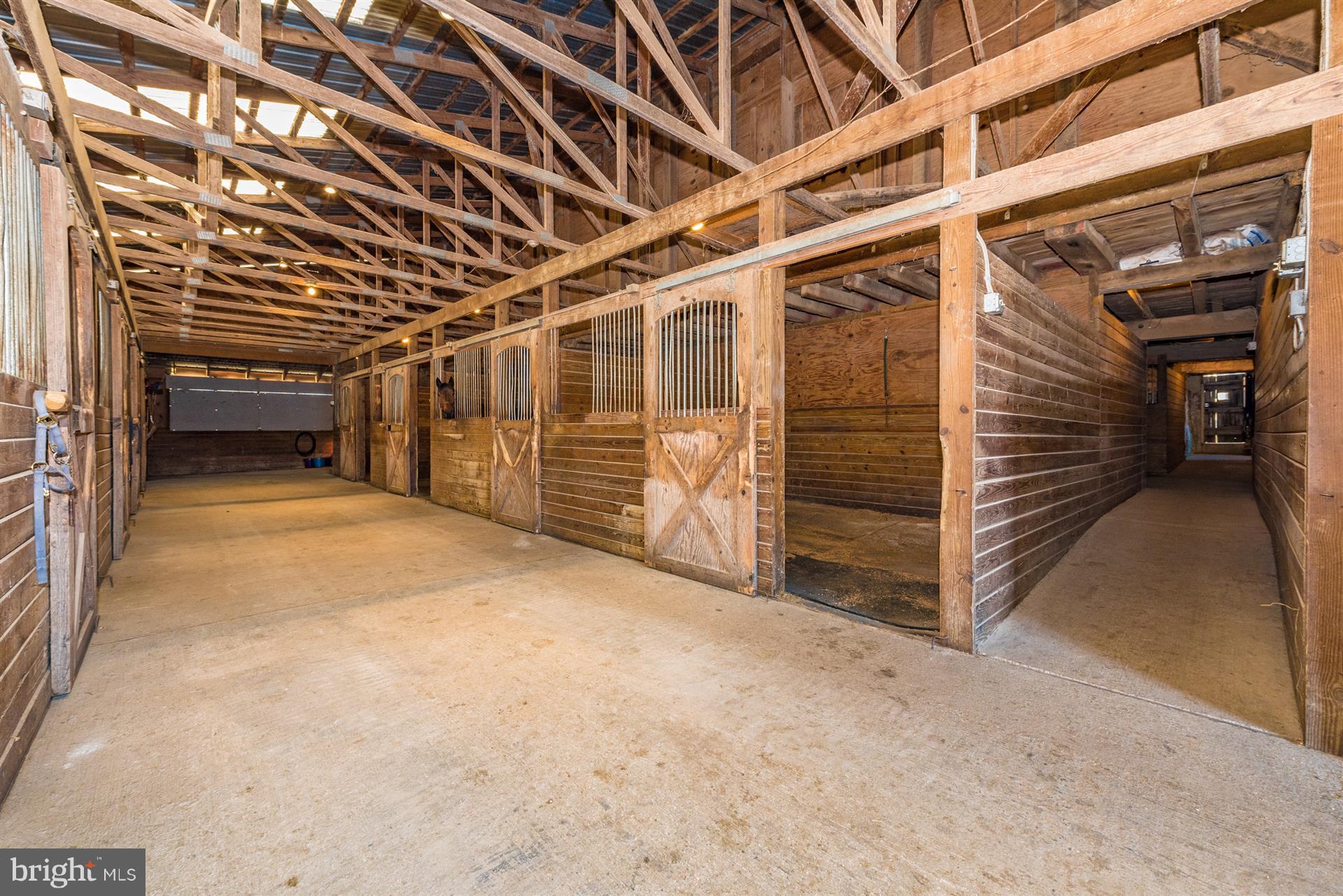 6415 Green Valley Road New Market, MD 21774 - Photo 71 of 98 Horse Stalls in the Main Barn