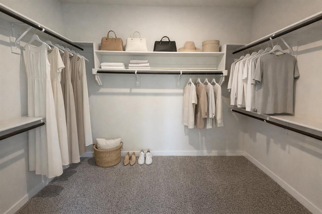 317 Skeen Peak Springtown, TX 76082 - Photo 27 of 31 AI Enhanced Primary Closet