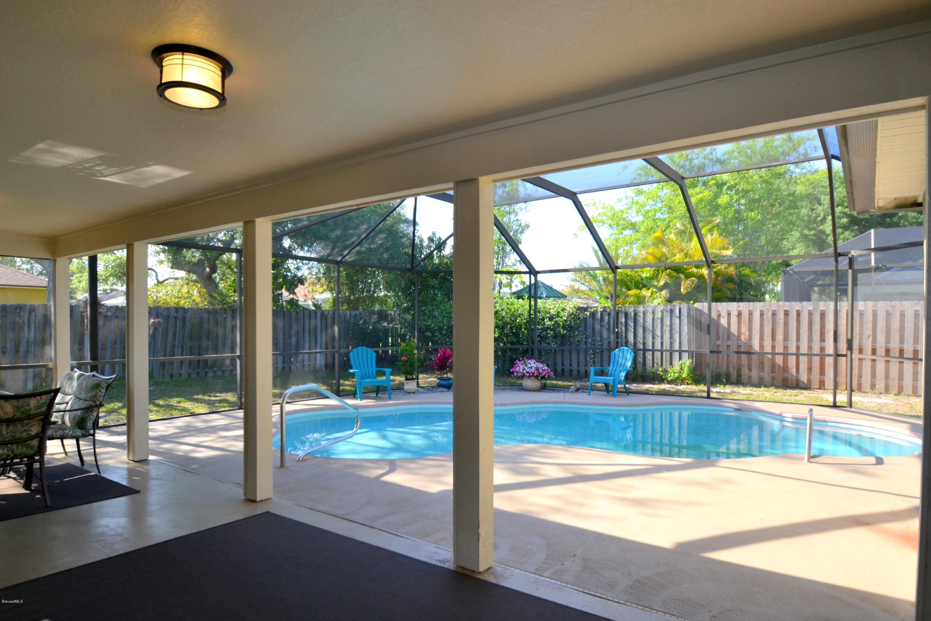 2320 High Ridge Road Palm Shores, FL 32935 - Photo 5 of 30 Patio with view of Pool