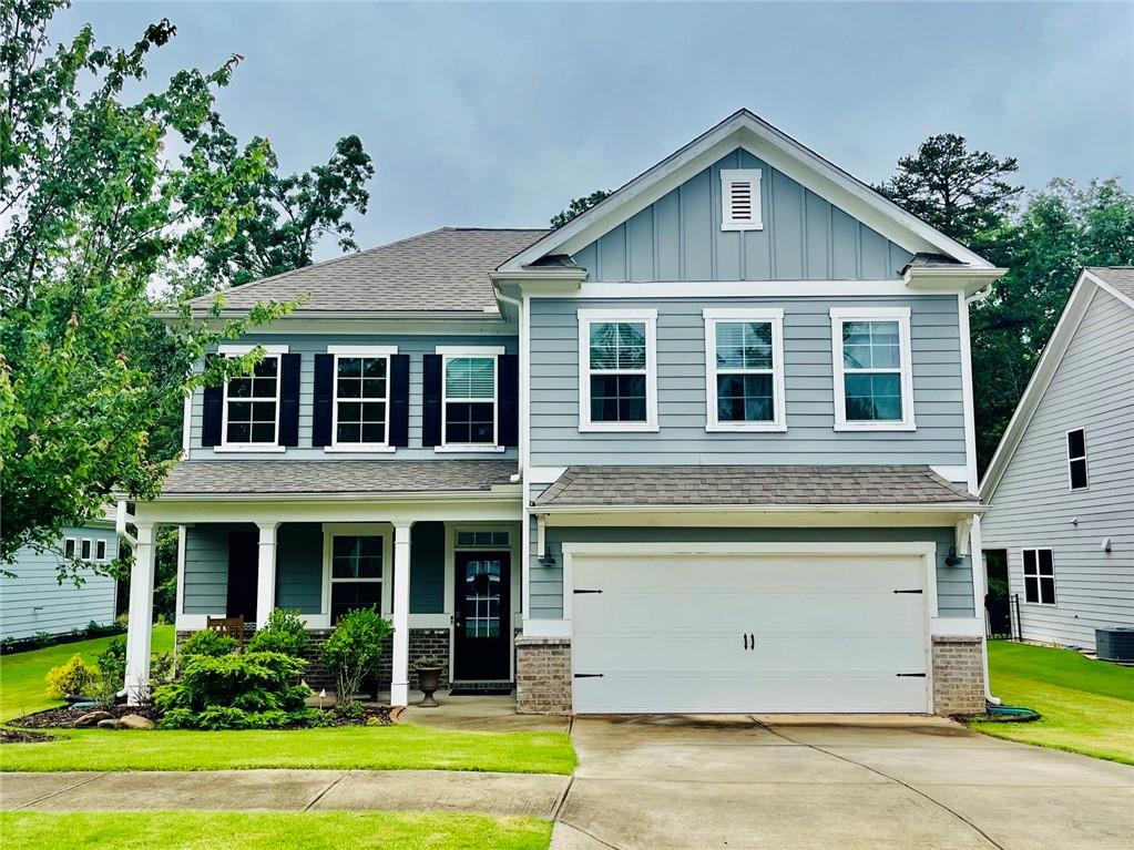 3015 Winding Ridge Waleska, GA 30183 - Photo 40 of 40 a front view of a house with a garden