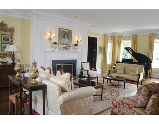 Undisclosed Address Greenwich, CT 06831 - Photo 4 of 10 a living room with furniture and a fireplace