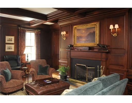 Undisclosed Address Greenwich, CT 06831 - Photo 7 of 10 a living room with furniture and a fireplace