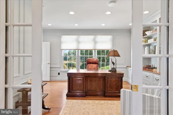 a front view of a house with patio