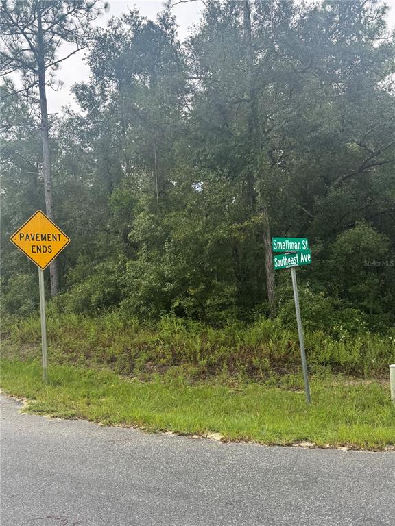 a flag is sitting in the middle of a yard