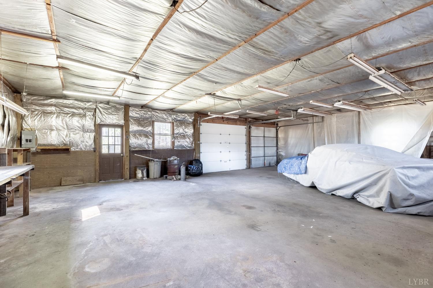 750 Price Lane Pamplin, VA 23958 - Photo 35 of 59 a view of a garage