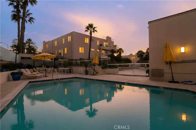a view of a lake with a house