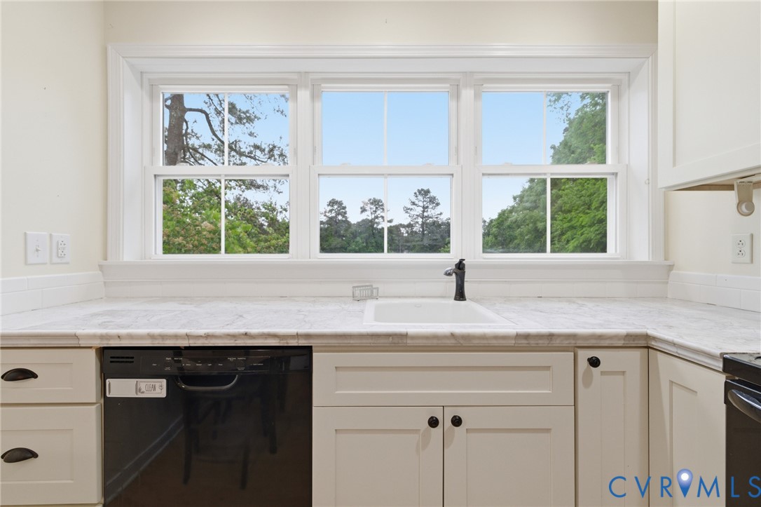 9562 Graves Road Petersburg, VA 23803 - Photo 44 of 54 Garage view from kitchen sink
