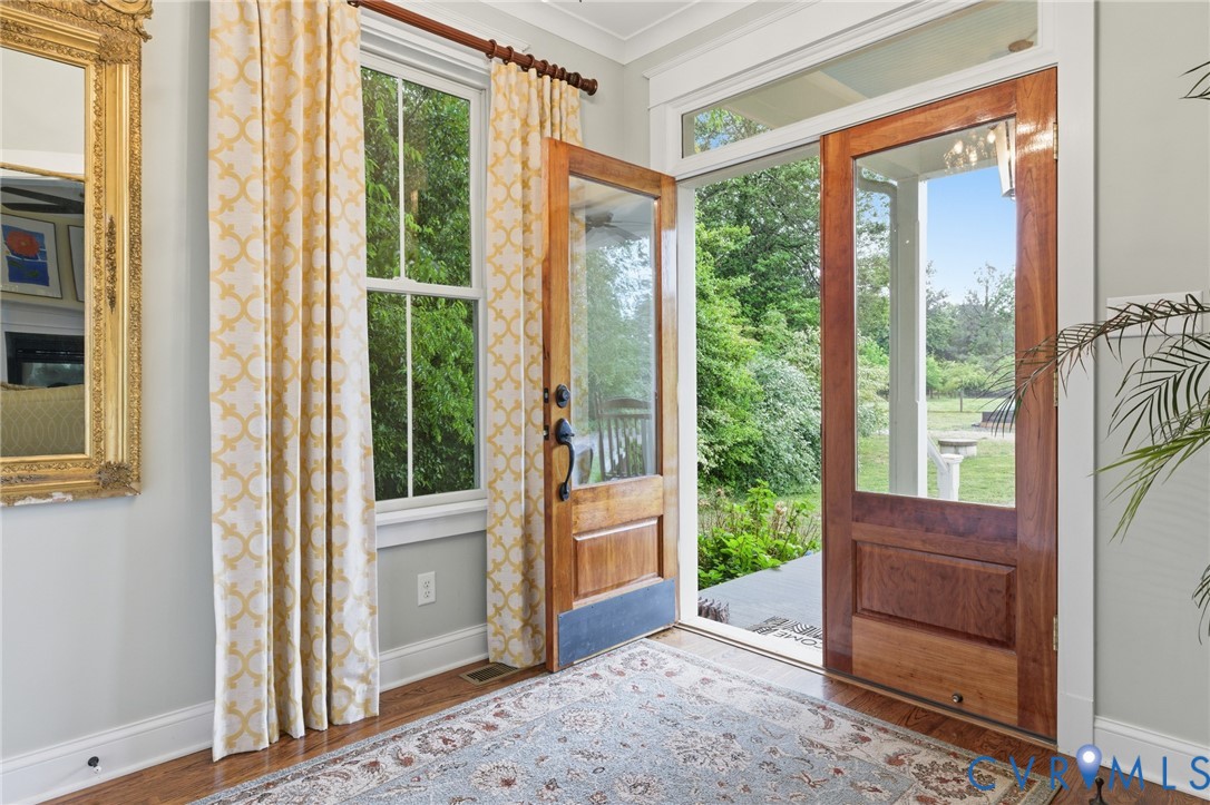 9562 Graves Road Petersburg, VA 23803 - Photo 8 of 54 Solid Mahogany double front door and custom millwo