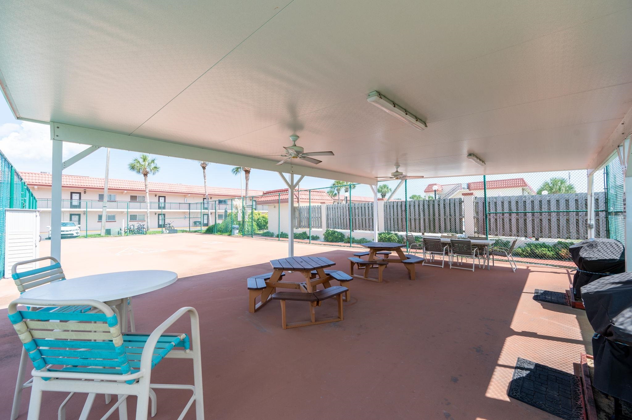 7175 A1A South, Unit F237 St. Augustine, FL 32080 - Photo 37 of 63 a outdoor space with patio lots of furniture