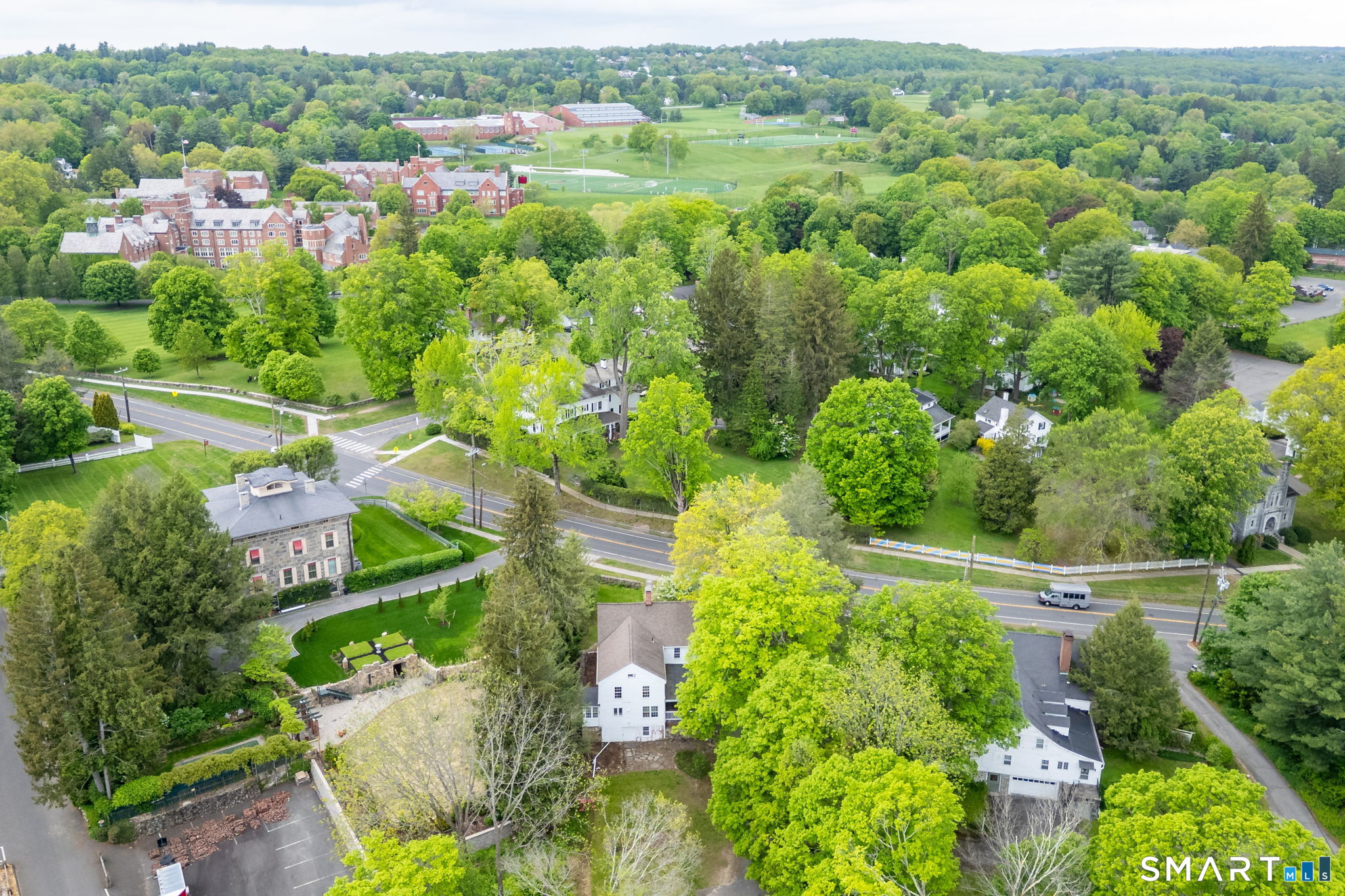 79 Deforest Street Watertown, CT 06795 - Photo 5 of 28 an aerial view of a houses with a yard