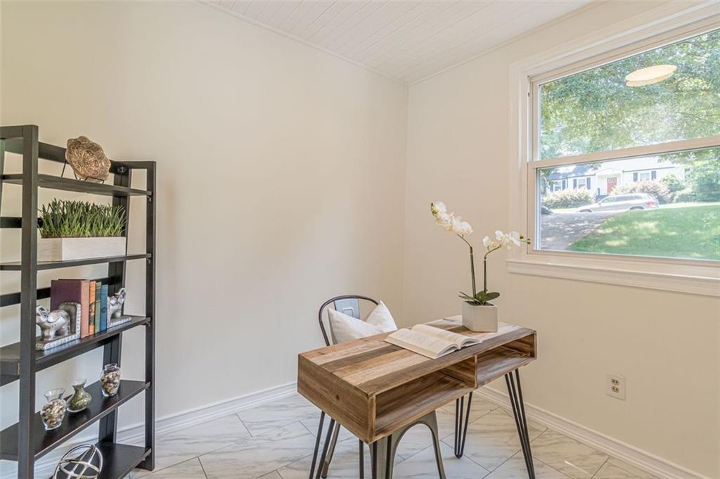 1226 Thomas Road Decatur, GA 30030 - Photo 32 of 38 a view of a workspace with a window