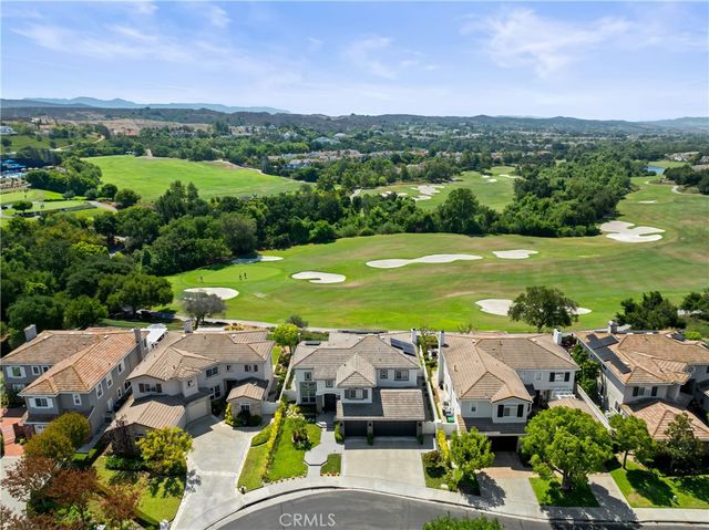 a view of a lake with a big yard