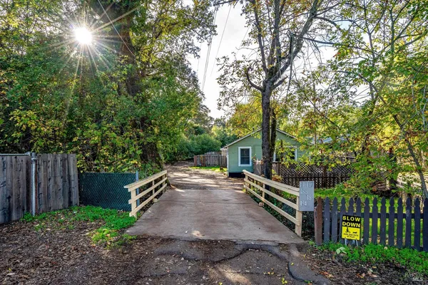 a view of street along with trees