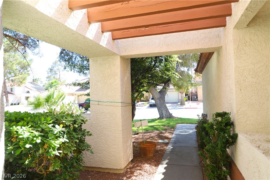 133 Coventry Circle Henderson, NV 89074 - Photo 60 of 99 Looking out into the yard from front entry