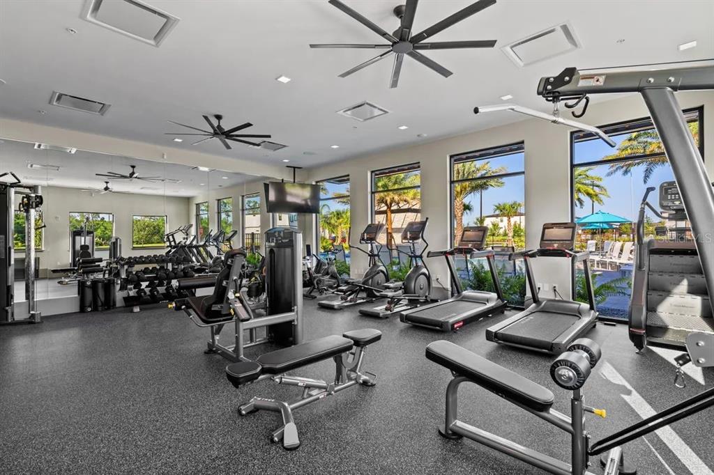 10317 Ebb Tide Lane Orlando, FL 32821 - Photo 43 of 47 a view of a room with gym equipment