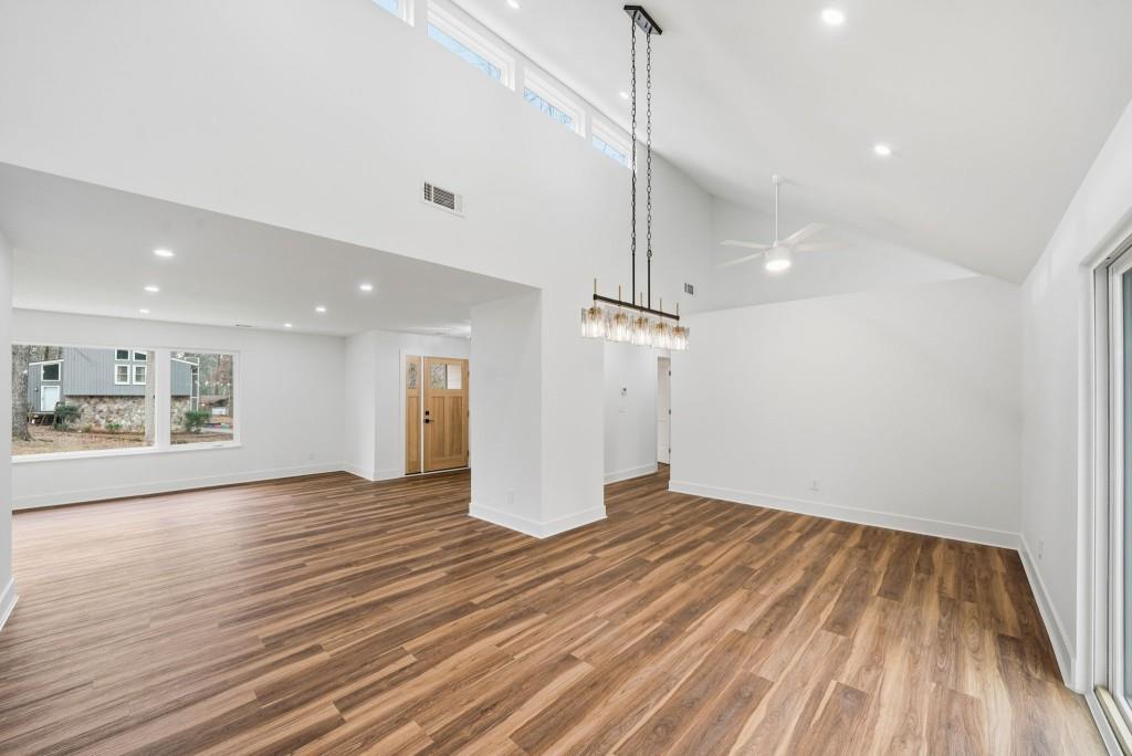 3668 Big Springs Road Decatur, GA 30034 - Photo 15 of 45 a view of an empty room with wooden floor and a window