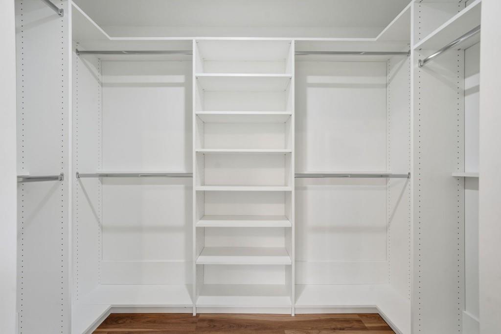 3668 Big Springs Road Decatur, GA 30034 - Photo 19 of 45 a view of walk in closet with empty racks