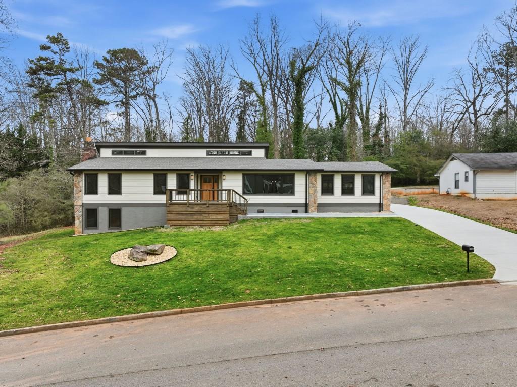 3668 Big Springs Road Decatur, GA 30034 - Photo 41 of 45 front view of a house with a yard