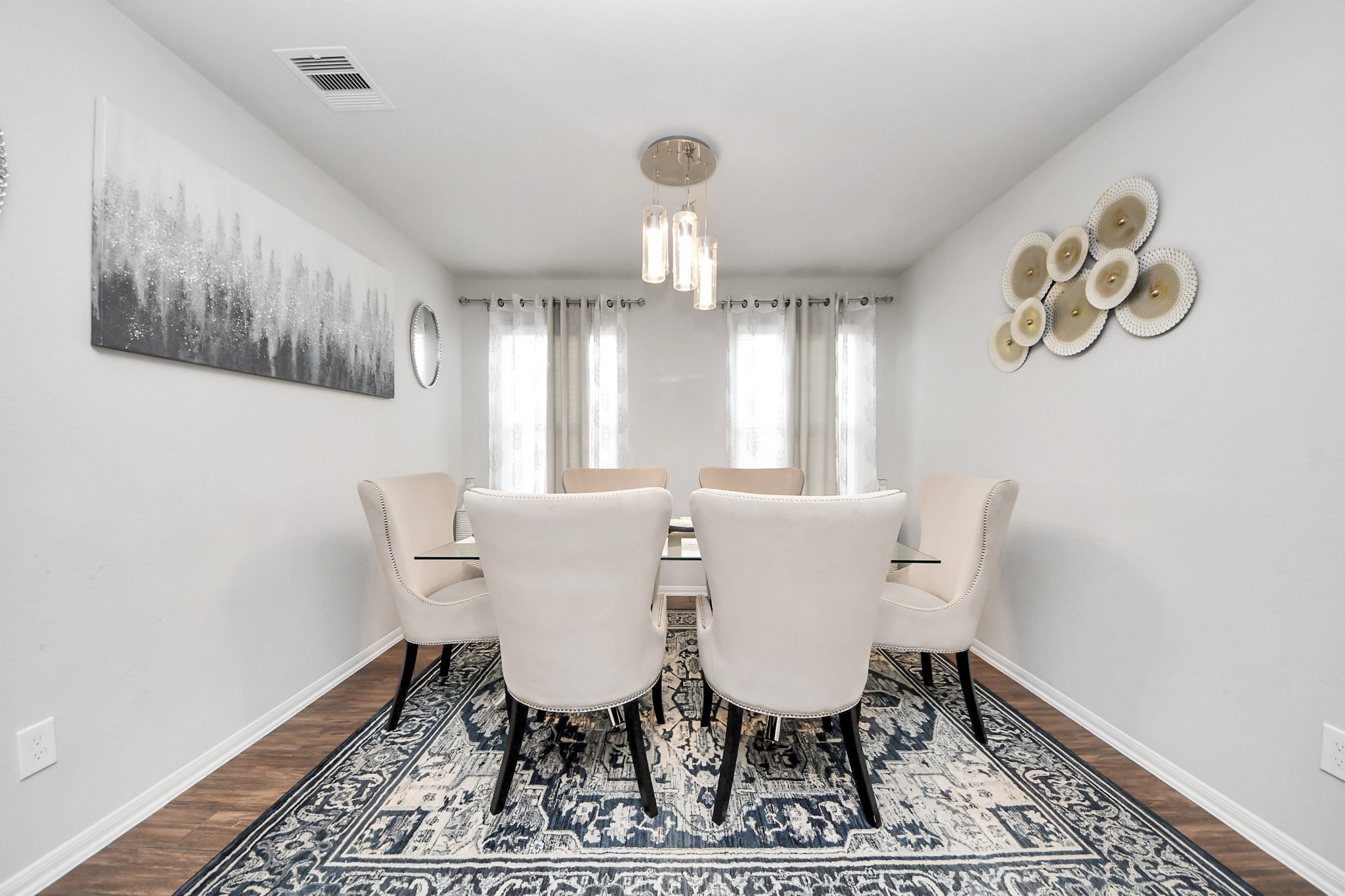 2643 Ridgeback Drive Rosenberg, TX 77471 - Photo 10 of 46 a view of a dining room with furniture and chandelier