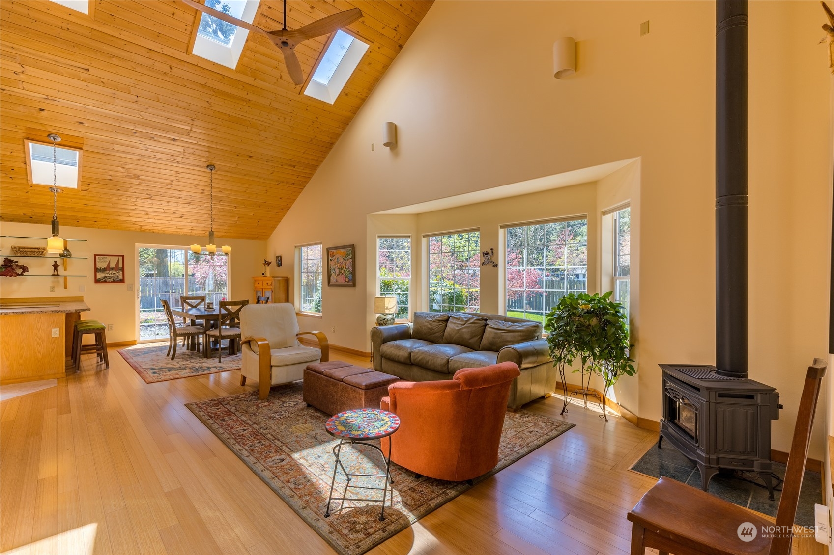 131 Riverside Road Sequim, WA 98382 - Photo 4 of 40 a living room with furniture and a large window