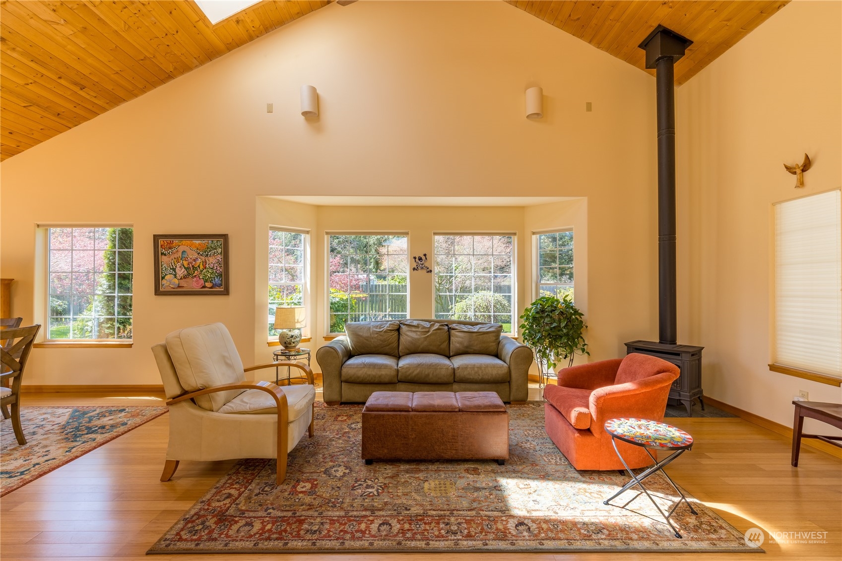 131 Riverside Road Sequim, WA 98382 - Photo 5 of 40 a living room with furniture and a large window