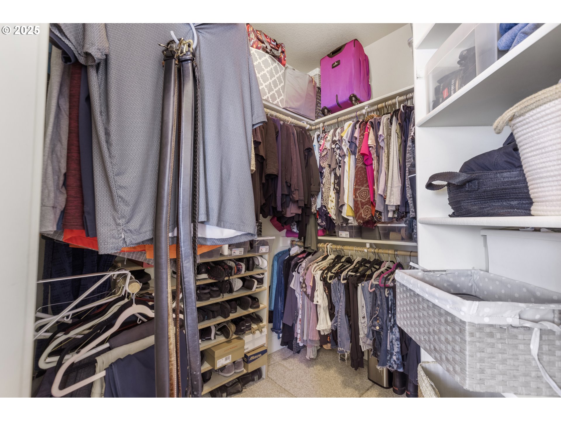 3369 Falcon Drive Springfield, OR 97477 - Photo 28 of 47 a view of walk in closet with clothes and shoes