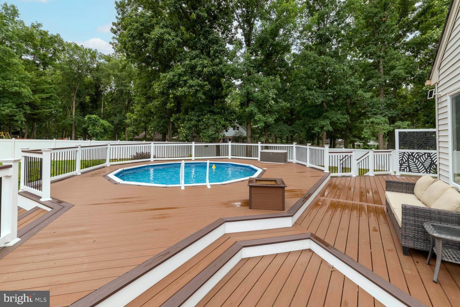 345 Reinert Road Hatfield, PA 19440 - Photo 37 of 45 multi-tiered deck with pool