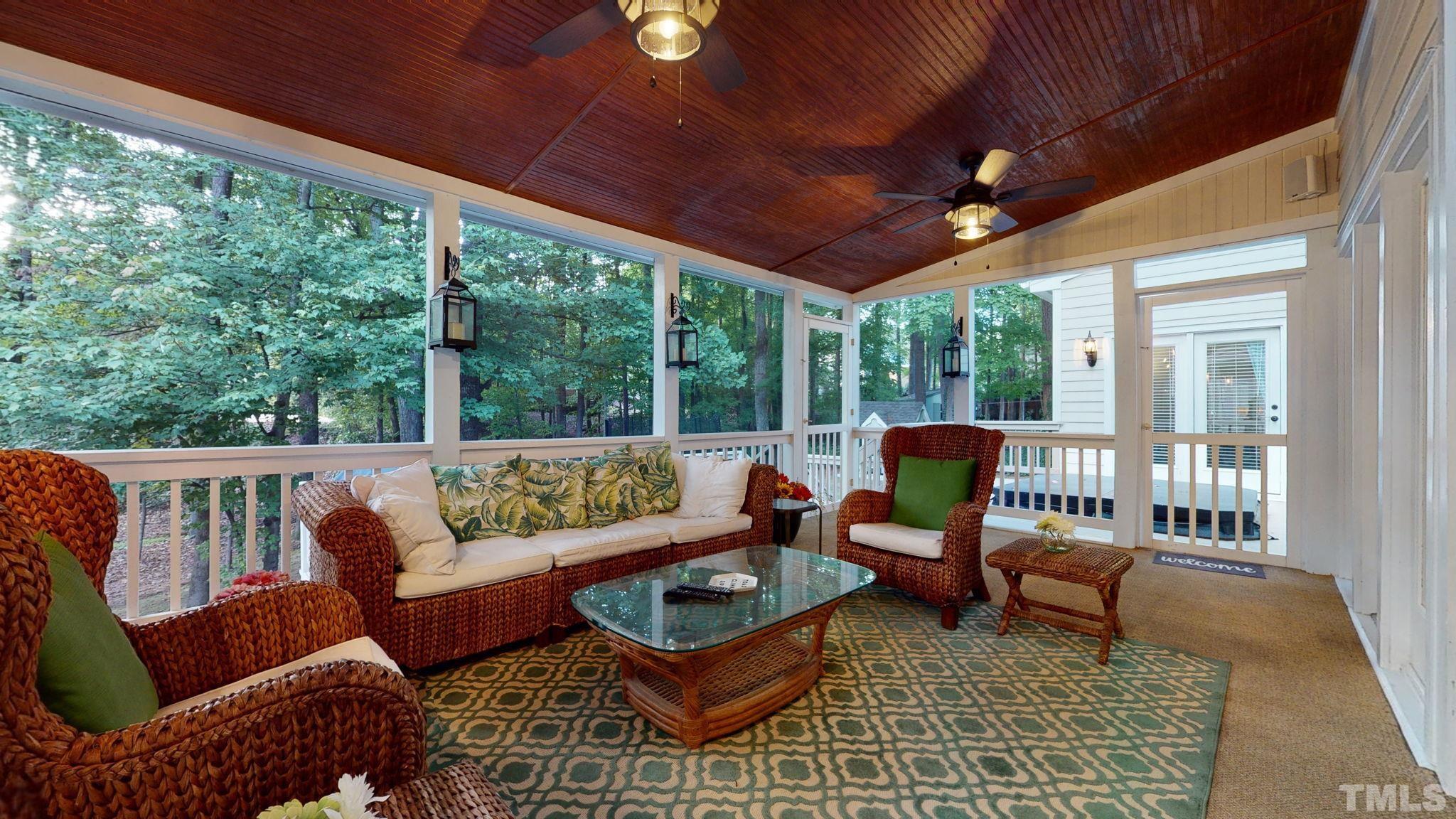 7313 Rainwater Road Raleigh, NC 27615 - Photo 10 of 30 a living room with furniture and a large window