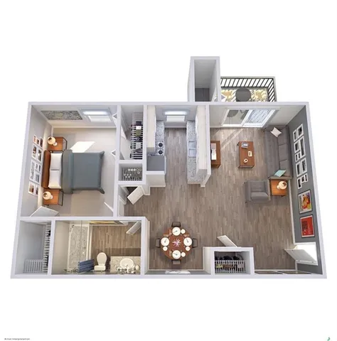 $1,128 | 1067 Pitts Road, Unit 1058G, Sandy Springs, GA 30350