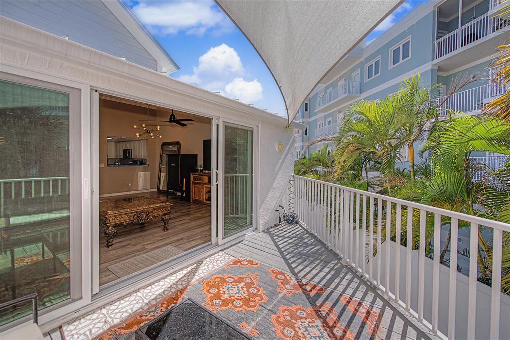 2255 North Beach Road, Unit 20 Englewood, FL 34223 - Photo 12 of 50 a view of a balcony