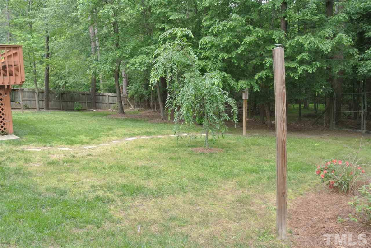 3108 Ridgestone Parkway Durham, NC 27712 - Photo 13 of 14 Great backyard with lots of privacy.