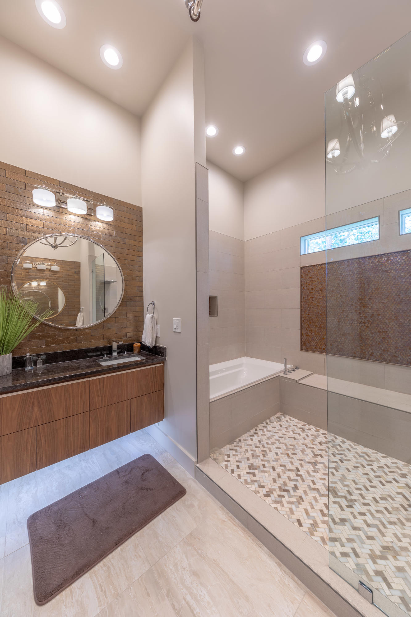 405 Driftwood Point Road Santa Rosa Beach, FL 32459 - Photo 19 of 57 a bathroom with a large tub and shower