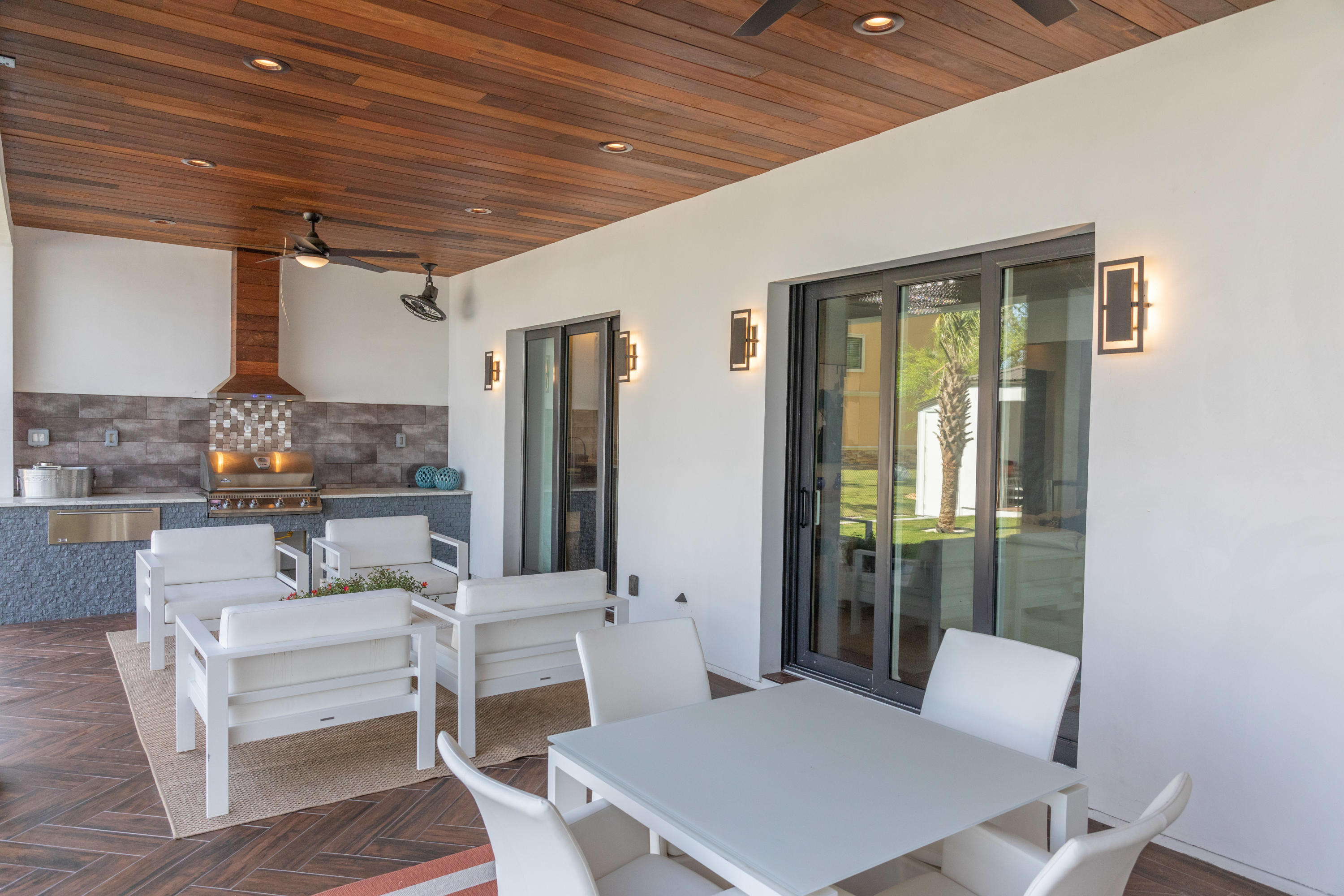 405 Driftwood Point Road Santa Rosa Beach, FL 32459 - Photo 28 of 57 a view of a dining room with furniture window and wooden floor