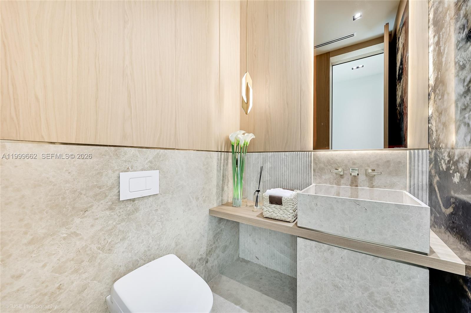 770 Lake Road Miami, FL 33137 - Photo 27 of 39 a bathroom with a sink and a mirror