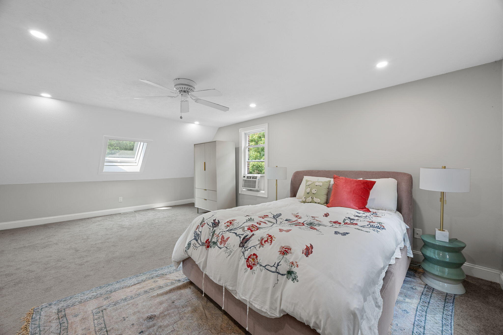 140 Noisy Hole Road Mashpee, MA 02649 - Photo 25 of 53 a bedroom with a bed and a night stand