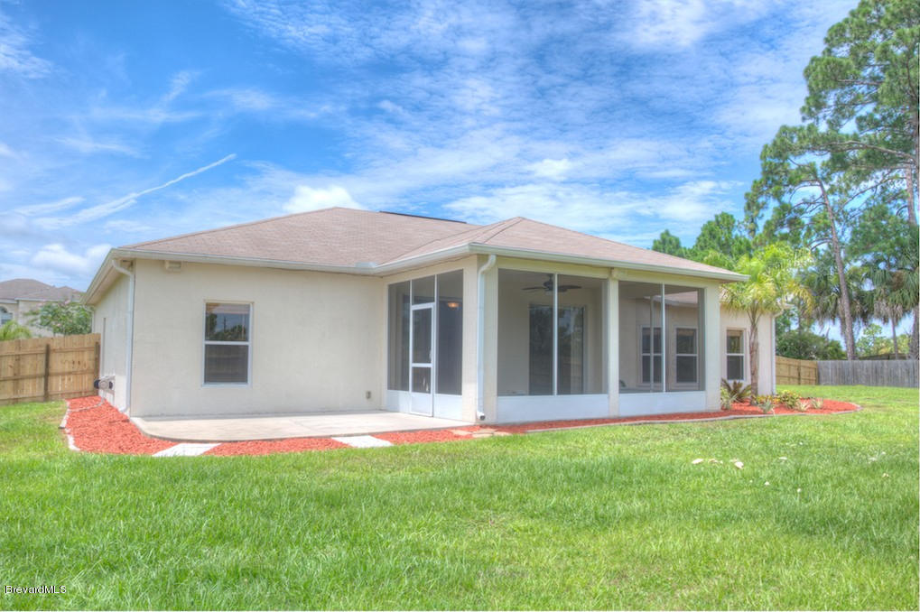 2110 Gandy Road Southwest Palm Bay, FL 32908 - Photo 2 of 18 Rear of House