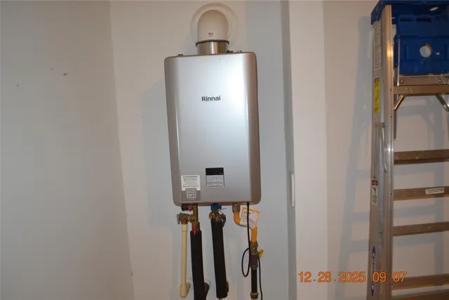 a view of a door with a door