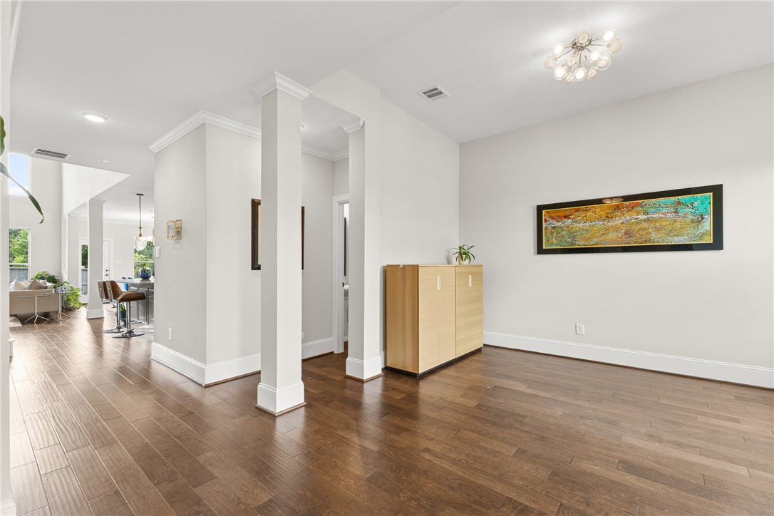3632 Haskell Hollow Loop College Station, TX 77845 - Photo 5 of 42 a view of empty room with wooden floor