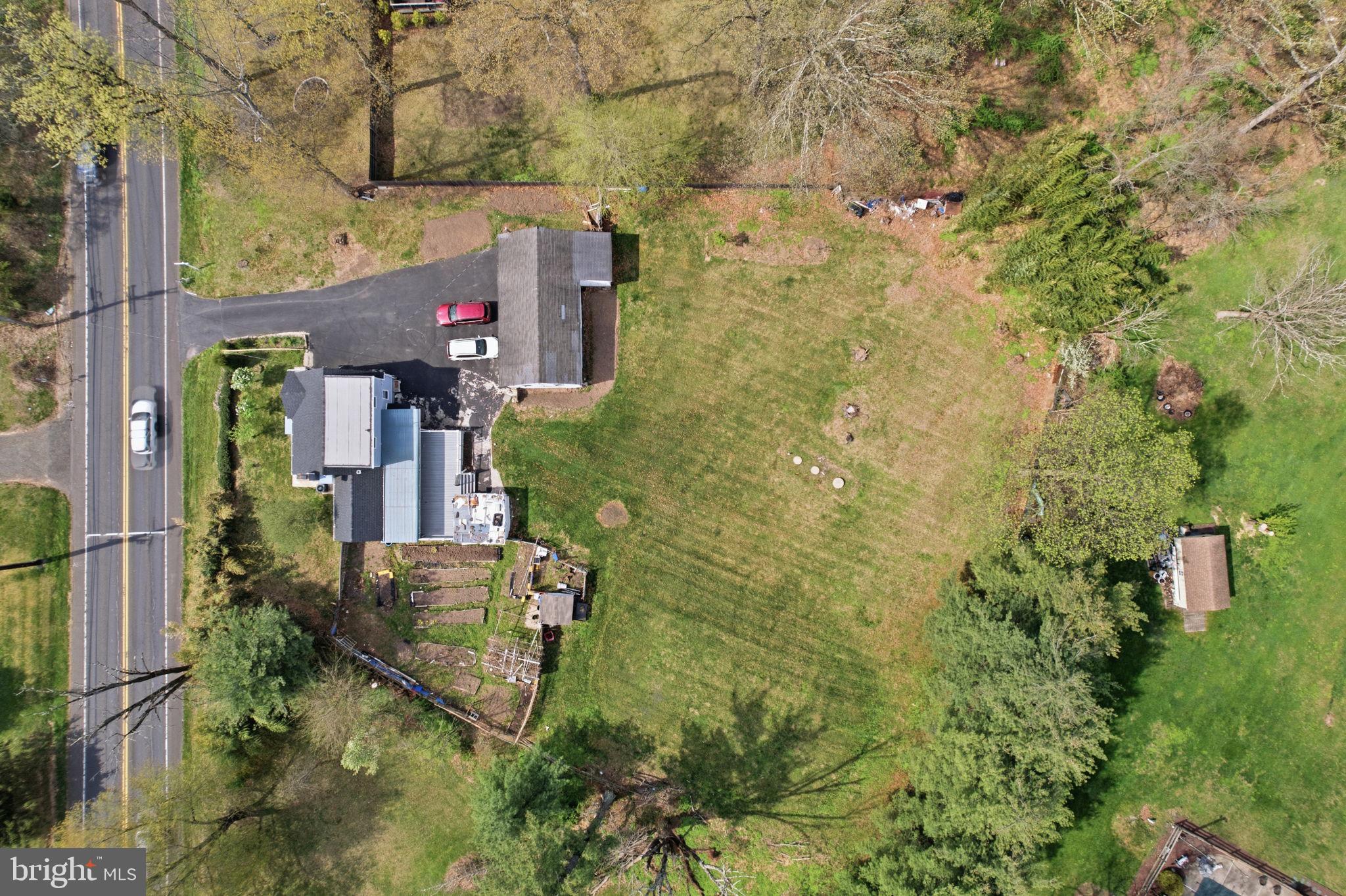 632 Durham Road Newtown, PA 18940 - Photo 35 of 37 a aerial view of a house with a yard