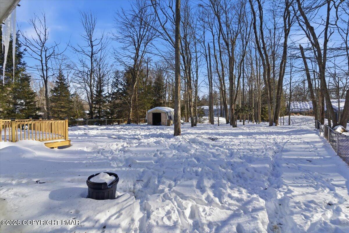3279 Beech Ridge Drive Pocono Summit, PA 18346 - Photo 6 of 37 a view of outdoor space with trees