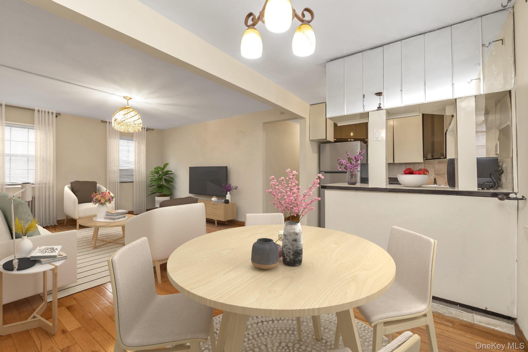 144-20 78th Road, Unit 1K Queens, NY 11367 - Photo 4 of 12 Virtual furnishings added